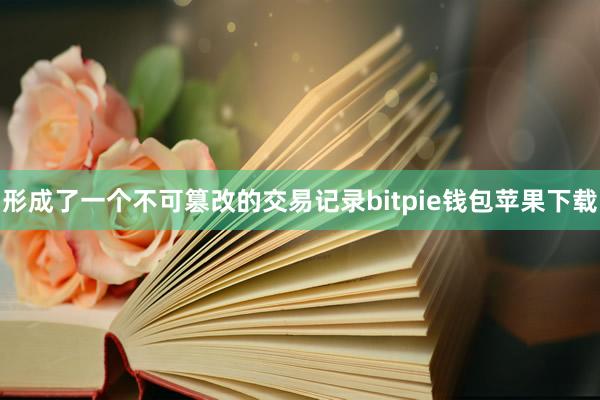 形成了一个不可篡改的交易记录bitpie钱包苹果下载