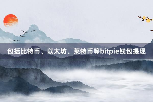 包括比特币、以太坊、莱特币等bitpie钱包提现