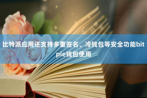 比特派应用还支持多重签名、冷钱包等安全功能bitpie钱包使用