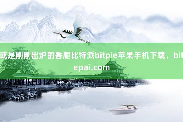 或是刚刚出炉的香脆比特派bitpie苹果手机下载，bitepai.com