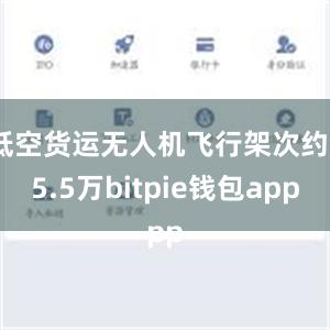 低空货运无人机飞行架次约25.5万bitpie钱包app