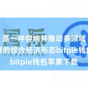 是一种容纳并推动多领域协调发展的综合经济形态bitpie钱包苹果下载