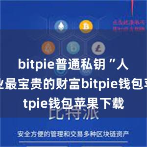 bitpie普通私钥“人才是企业最宝贵的财富bitpie钱包苹果下载