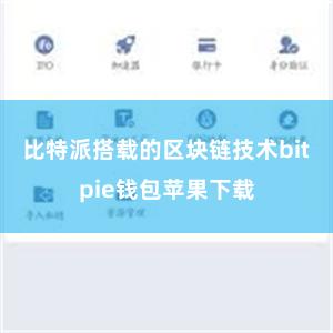 比特派搭载的区块链技术bitpie钱包苹果下载