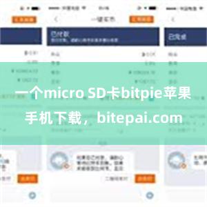 一个micro SD卡bitpie苹果手机下载，bitepai.com